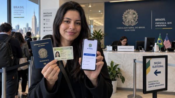 Quais documentos levar para votar no consulado nos EUA