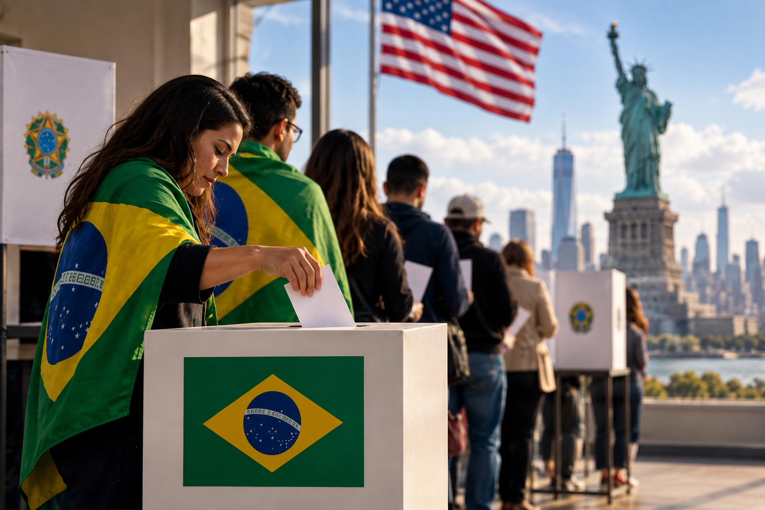 Só 265 mil de 2 milhões: por que tão poucos brasileiros nos EUA votam?